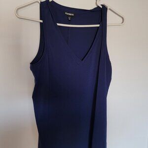 Express Top, Navy Blue, XS